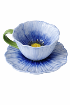 Кружка керамическая «Эксклюзив», синяя.