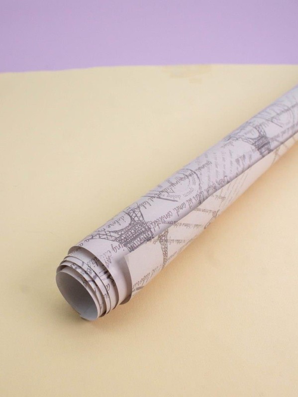 Упаковочная бумага «VintageWrap» 1 рулон, 50*70 см