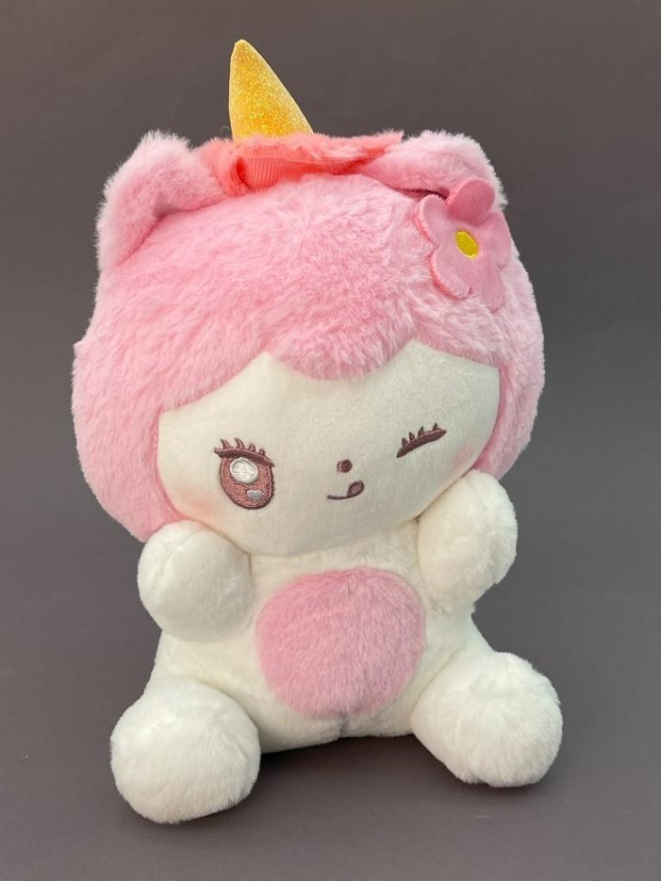 Мягкая игрушка (3+) "Котенок", микс, 24 см