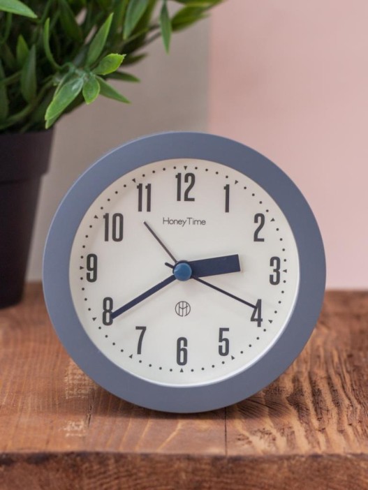 Часы-будильник &quot;Honey time&quot;, gray (10х10 см) 