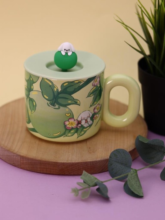 Кружка «Apple dog», green (350 ml) 