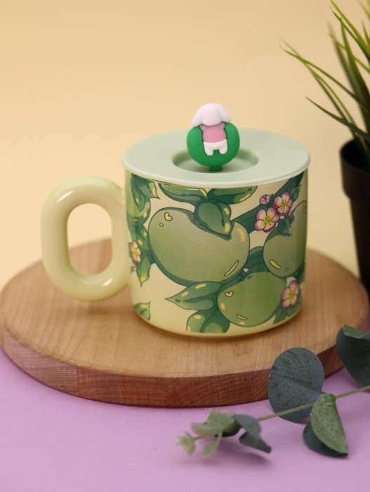 Кружка «Apple dog», green (350 ml) 