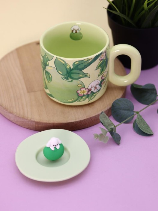 Кружка «Apple dog», green (350 ml) 