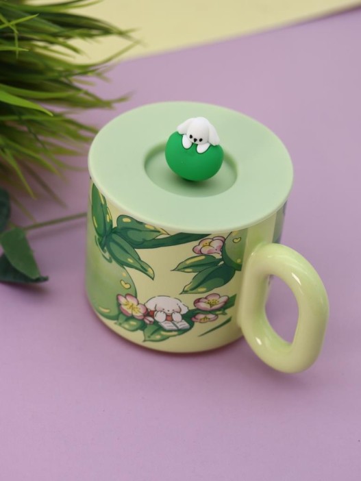 Кружка «Apple dog», green (350 ml) 