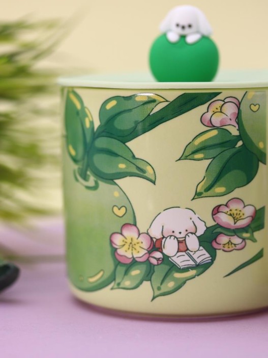 Кружка «Apple dog», green (350 ml) 