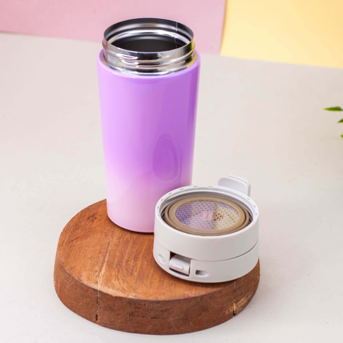 Термокружка "Love you more", purple (370 ml) 