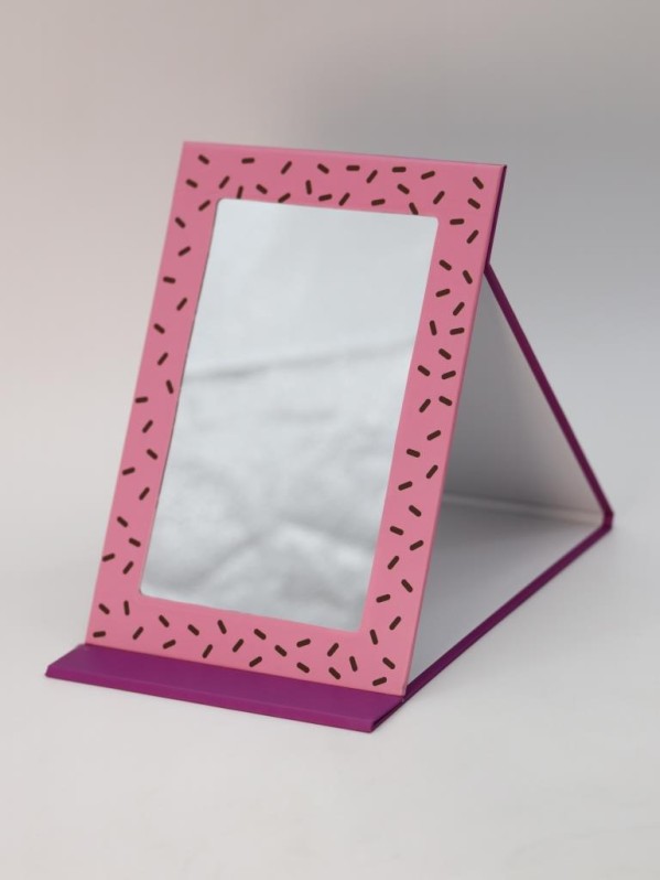 Зеркало настольное GIRLY "Капибара с пончиком", 15*22 см