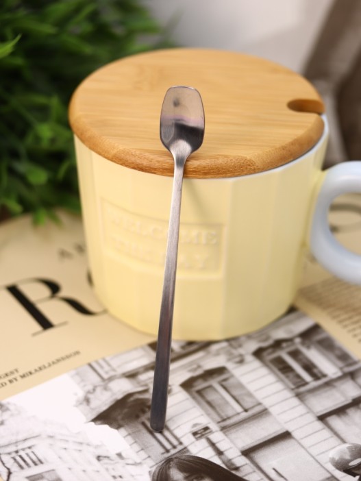 Кружка «Welcome the day», yellow (320 ml) 