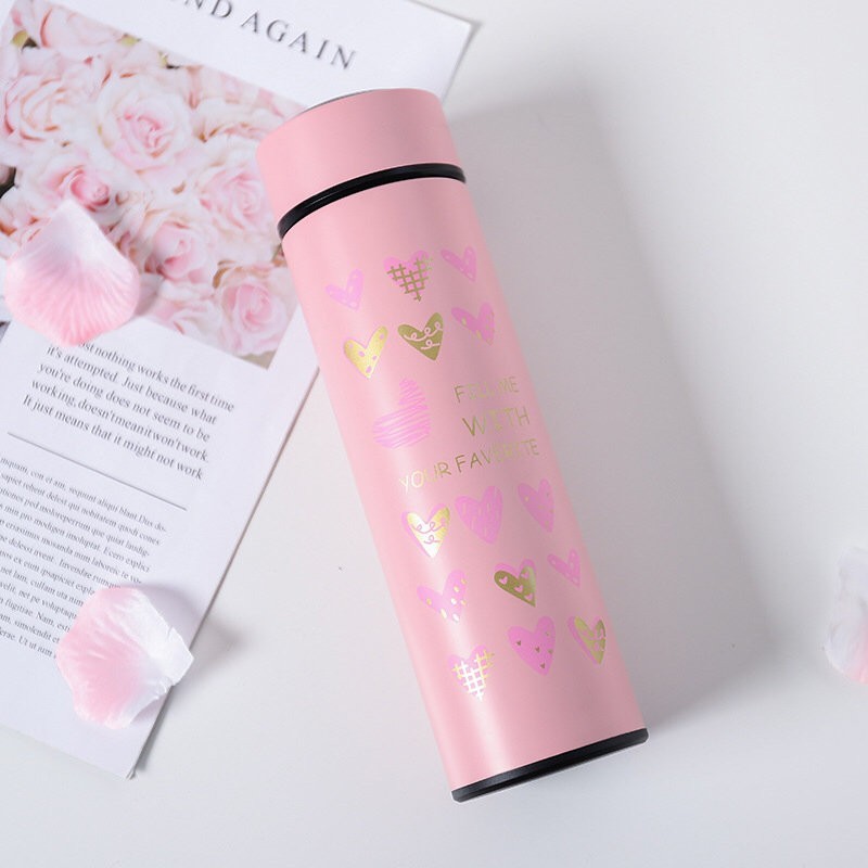 M-2773W Термос "Fill Me", pink (400ml)