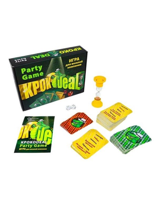 Игра настольная &quot;Кроко deal&quot;, с карточками 