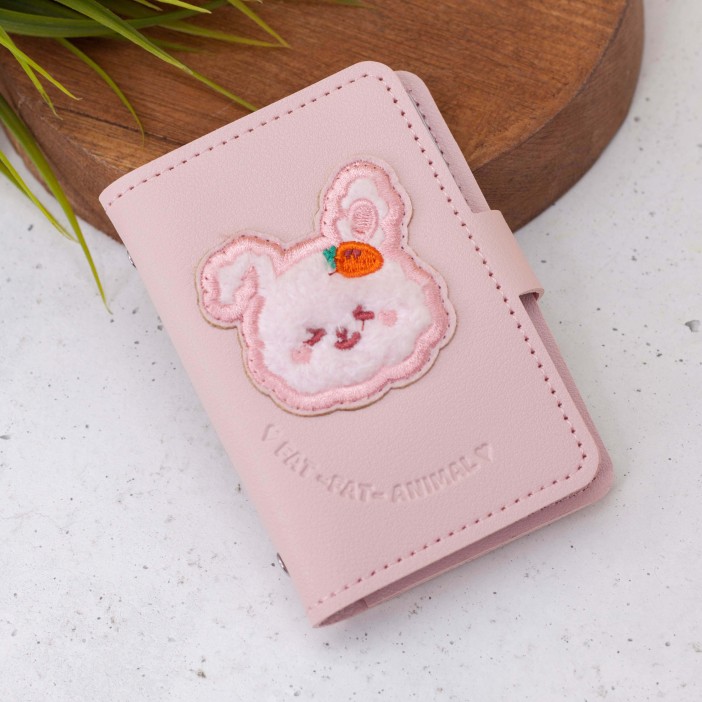 Визитница &quot;Cute hare&quot;, pink 