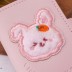 Визитница &quot;Cute hare&quot;, pink 