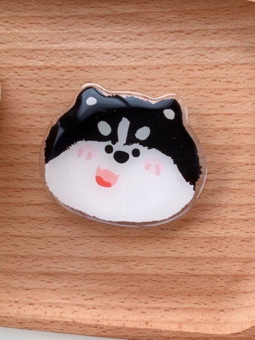 Попсокет &quot;Black-white Dog&quot; 