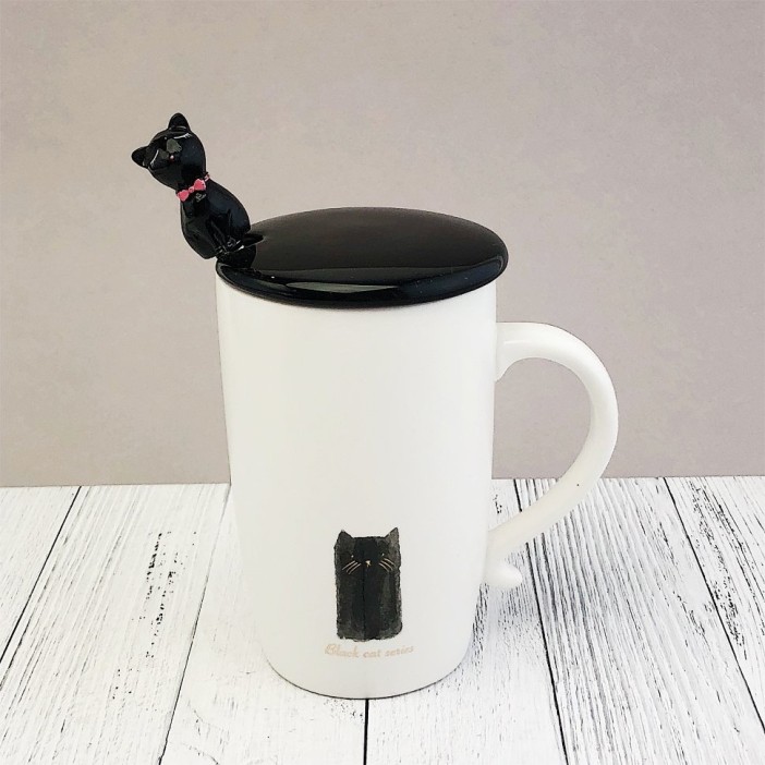 Кружка &quot;Black cat&quot; (Mix) (345ml) 