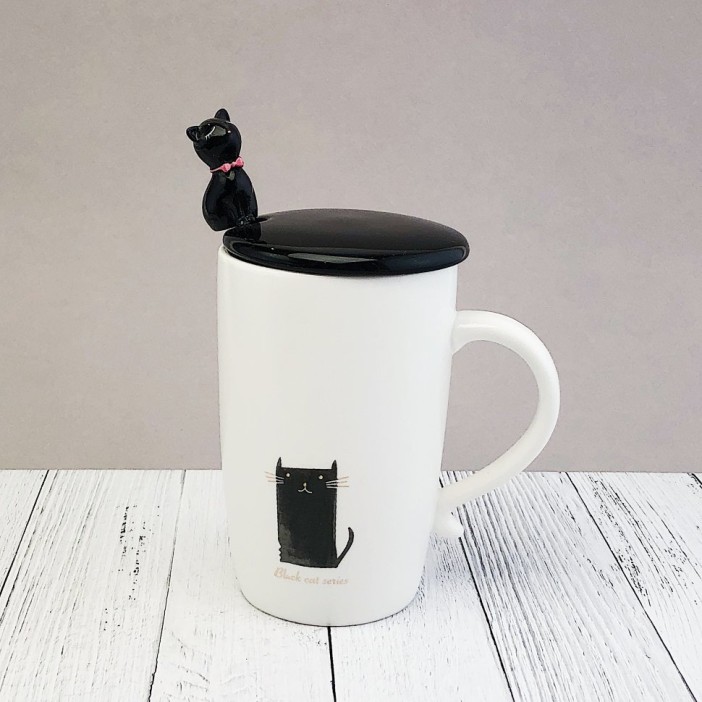 Кружка &quot;Black cat&quot; (Mix) (345ml) 