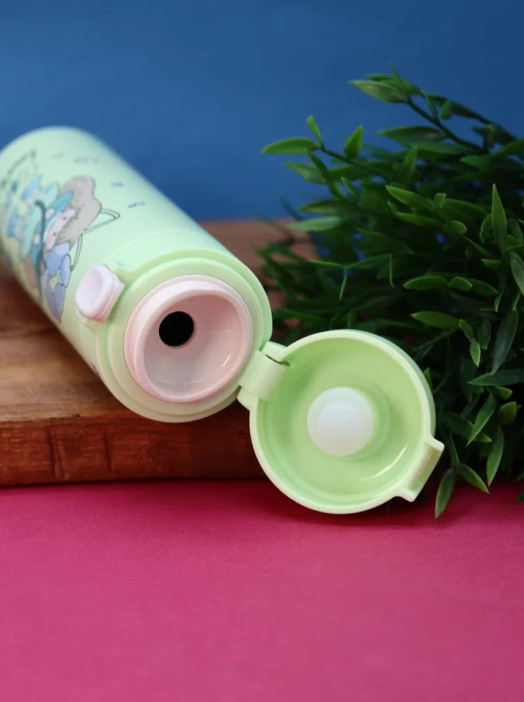 Термос «Love and peace, hope», green (450 мл) 