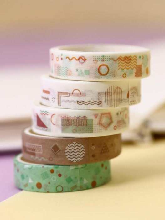 Набор декоративного скотча &quot;Designer prints&quot;, drawings 