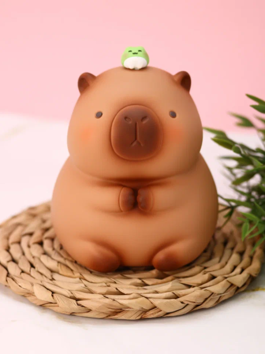 Копилка &quot;Capybara Frog Friend&quot;, 15 см 