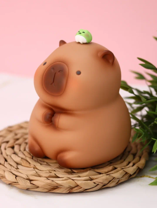 Копилка &quot;Capybara Frog Friend&quot;, 15 см 