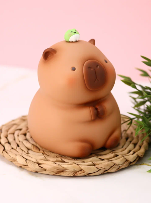 Копилка &quot;Capybara Frog Friend&quot;, 15 см 