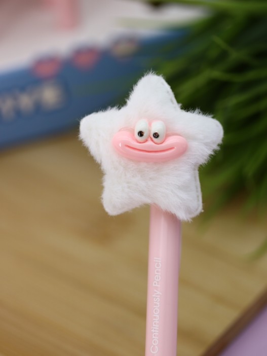 Бесконечный карандаш &quot;Sausage Mouth Plush Star&quot;, white 