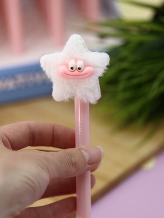 Бесконечный карандаш &quot;Sausage Mouth Plush Star&quot;, white 