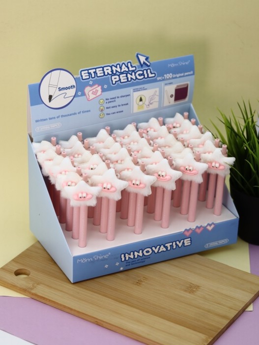 Бесконечный карандаш &quot;Sausage Mouth Plush Star&quot;, white 