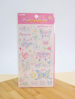 Тату - переводки "Elegant butterfly