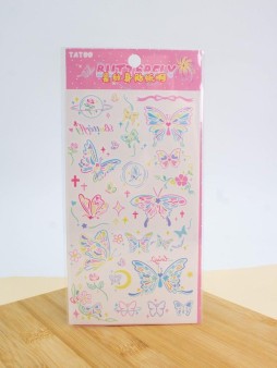 Тату - переводки "Elegant butterfly