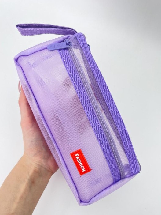 Пенал &quot;Transparent fashion&quot;, purple 