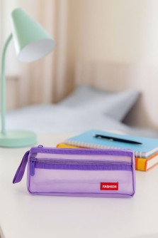 Пенал "Transparent fashion", purple