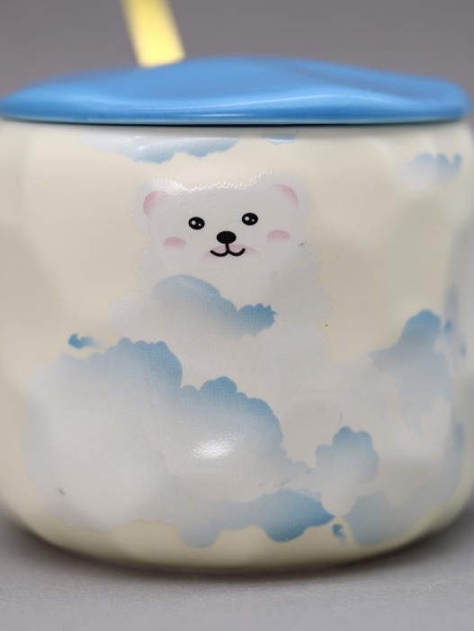 Кружка «Bear in the clouds», blue (450 ml) 