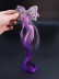 Заколка "Beautiful curl", purple (8.5*5.5 см, L=30 см) 