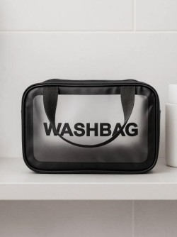 Дорожная косметичка "Washbag" black, 31*15*21 см