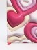 Блокнот (А5) "3D Heart many", white (14.5*21) 