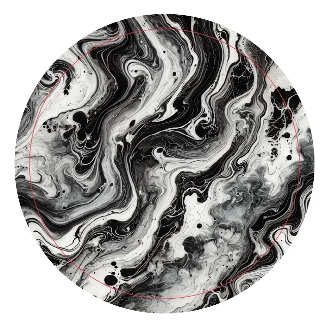 Подставка под горячее iLikeGift «Мрамор», 9 см 