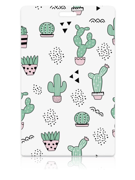 Держатель для карт "Растения" (6,5 х 10,4 см) 