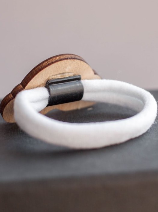 Резинка для волос ECO из дерева RAINBOW DREAMS 