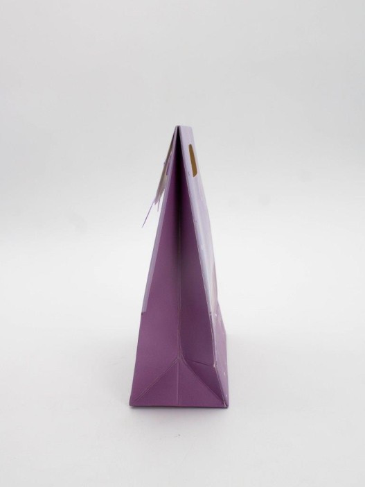 Пакет подарочный (XS) &quot;Small dots&quot;, purple (12x6x16) 