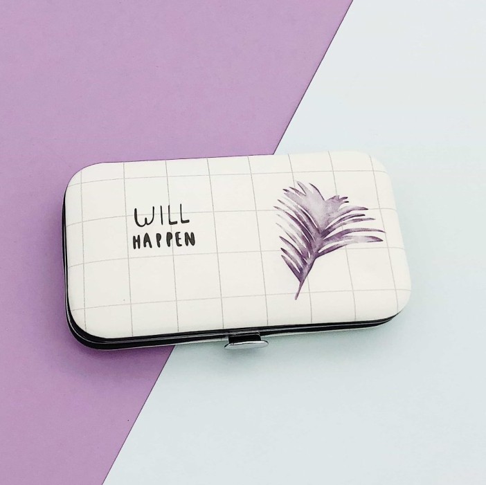 Маникюрный набор "Happy week", purple 