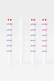 Ручка гелевая "Go rabbit happy", purple