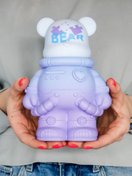 Копилка «Cosmo bear», blue (19,5 см), пластик 