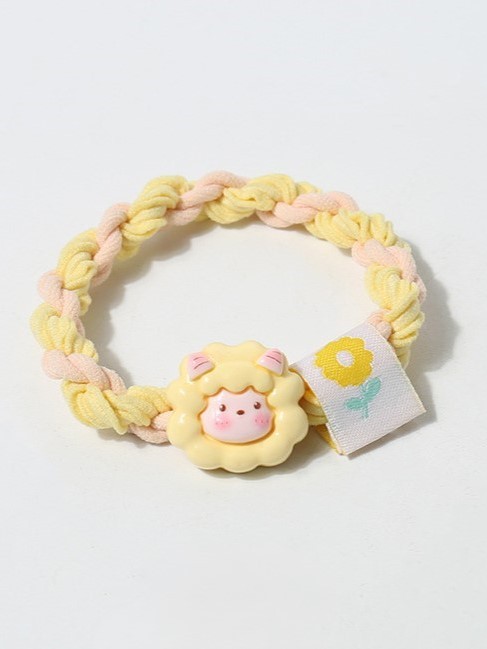 Резинка для волос GIRLY &quot;Dear sheep&quot;, yellow 