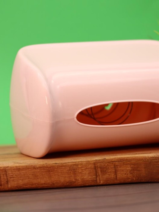 Салфетница «Glossy bow», pink (21*12,5*12,5 см) 