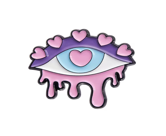 Значок металлический iLikeGift &quot;Fantasy love&quot; 