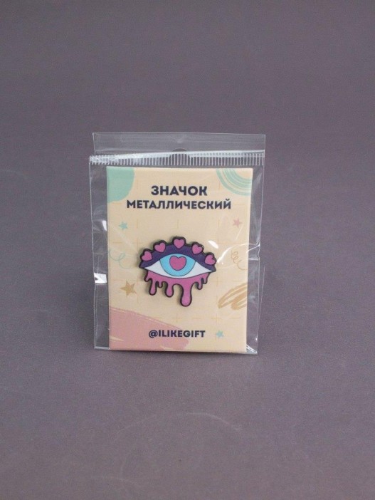 Значок металлический iLikeGift &quot;Fantasy love&quot; 