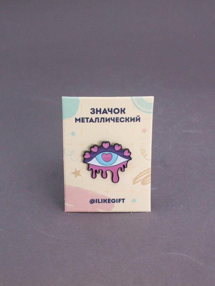 Значок металлический iLikeGift "Фантазия любви"