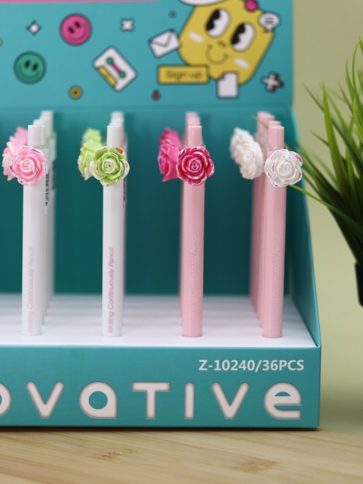 Вечный карандаш &quot;Flower,&quot; mix, шоу-бокс 36 шт. 