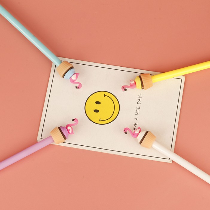 Ручка &quot;Flamingo cupcake&quot;, mix 