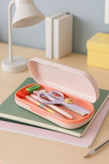 Пенал "Waterproof", pink (22*8*3,3 см)